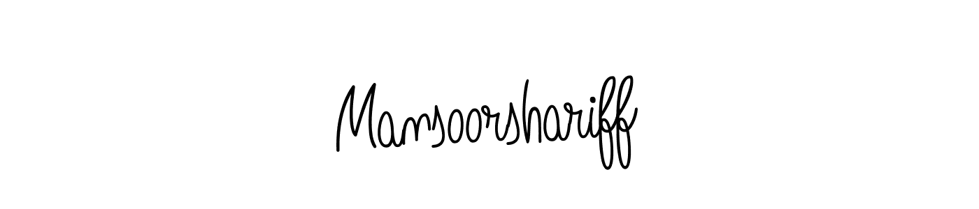 You can use this online signature creator to create a handwritten signature for the name Mansoorshariff. This is the best online autograph maker. Mansoorshariff signature style 5 images and pictures png