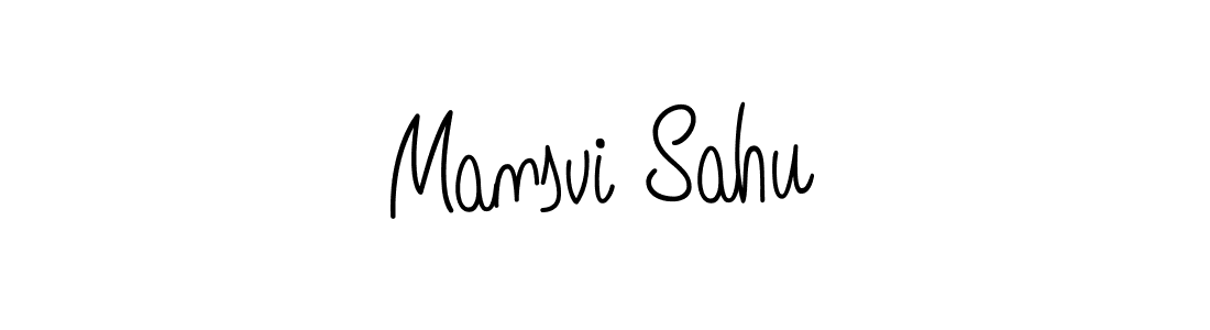 How to Draw Mansvi Sahu signature style? Angelique-Rose-font-FFP is a latest design signature styles for name Mansvi Sahu. Mansvi Sahu signature style 5 images and pictures png