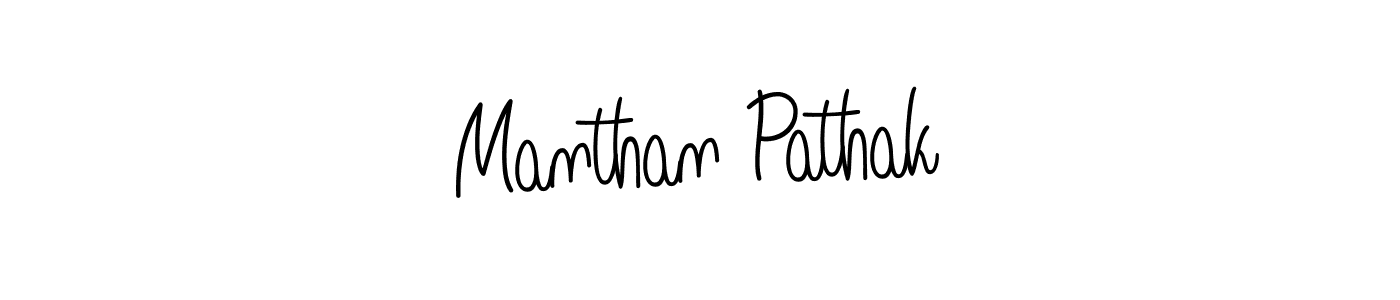 It looks lik you need a new signature style for name Manthan Pathak. Design unique handwritten (Angelique-Rose-font-FFP) signature with our free signature maker in just a few clicks. Manthan Pathak signature style 5 images and pictures png
