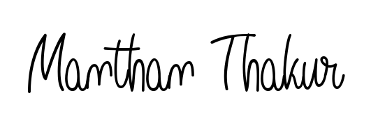 The Angelique-Rose-font-FFP font gives name Manthan Thakur a signature that looks effortless yet distinguished. Download high-res PNG instantly. Manthan Thakur signature style 5 images and pictures png