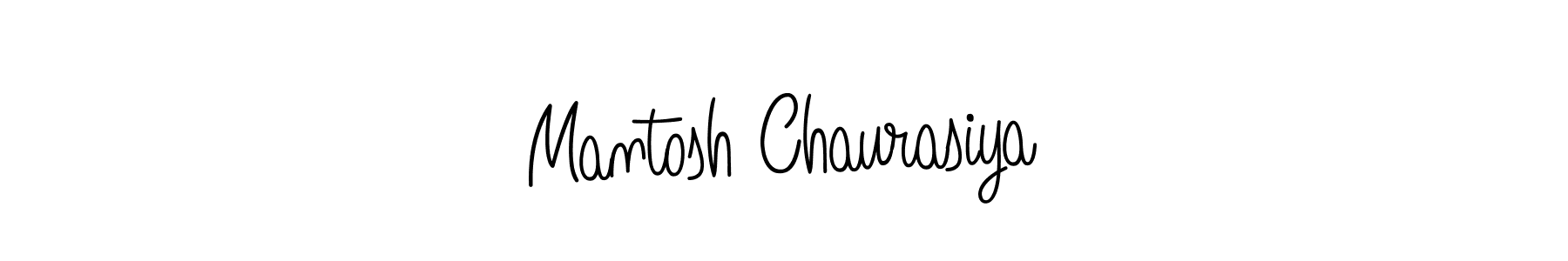 How to Draw Mantosh Chaurasiya signature style? Angelique-Rose-font-FFP is a latest design signature styles for name Mantosh Chaurasiya. Mantosh Chaurasiya signature style 5 images and pictures png