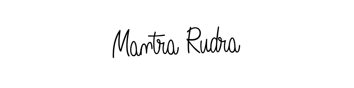 Also You can easily find your signature by using the search form. We will create Mantra Rudra name handwritten signature images for you free of cost using Angelique-Rose-font-FFP sign style. Mantra Rudra signature style 5 images and pictures png