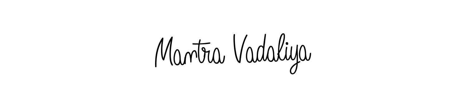 Once you've used our free online signature maker to create your best signature Angelique-Rose-font-FFP style, it's time to enjoy all of the benefits that Mantra Vadaliya name signing documents. Mantra Vadaliya signature style 5 images and pictures png