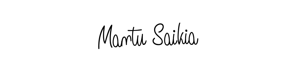 How to make Mantu Saikia signature? Angelique-Rose-font-FFP is a professional autograph style. Create handwritten signature for Mantu Saikia name. Mantu Saikia signature style 5 images and pictures png