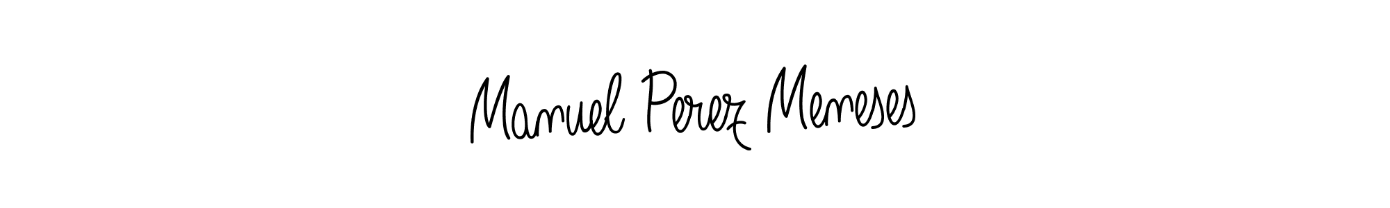 Also we have Manuel Perez Meneses name is the best signature style. Create professional handwritten signature collection using Angelique-Rose-font-FFP autograph style. Manuel Perez Meneses signature style 5 images and pictures png