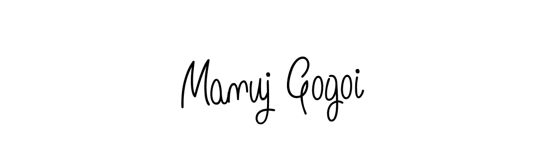 How to Draw Manuj Gogoi signature style? Angelique-Rose-font-FFP is a latest design signature styles for name Manuj Gogoi. Manuj Gogoi signature style 5 images and pictures png