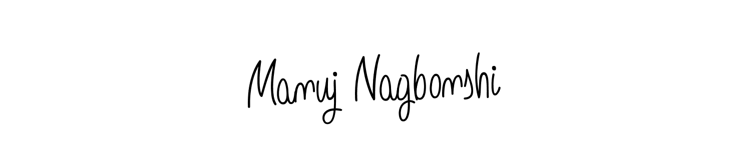 Here are the top 10 professional signature styles for the name Manuj Nagbonshi. These are the best autograph styles you can use for your name. Manuj Nagbonshi signature style 5 images and pictures png