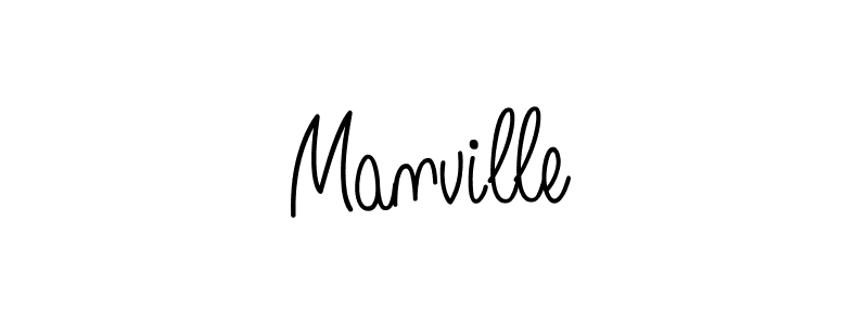 if you are searching for the best signature style for your name Manville. so please give up your signature search. here we have designed multiple signature styles  using Angelique-Rose-font-FFP. Manville signature style 5 images and pictures png