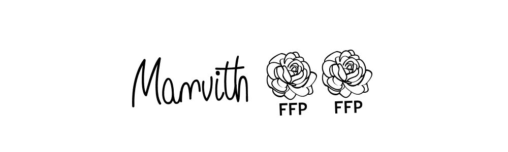 Also You can easily find your signature by using the search form. We will create Manvith 11 name handwritten signature images for you free of cost using Angelique-Rose-font-FFP sign style. Manvith 11 signature style 5 images and pictures png