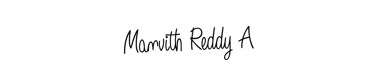 Make a beautiful signature design for name Manvith Reddy A. Use this online signature maker to create a handwritten signature for free. Manvith Reddy A signature style 5 images and pictures png