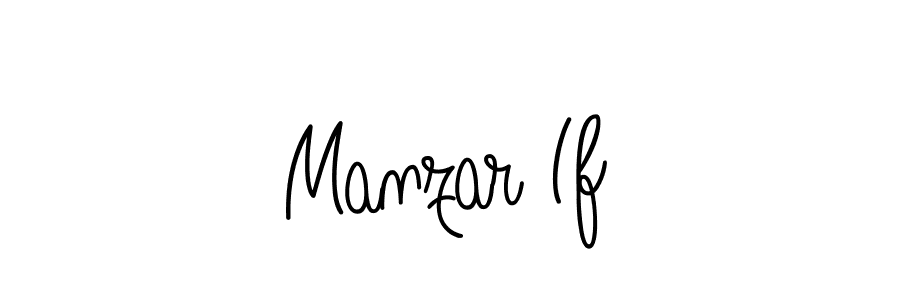 Manzar If stylish signature style. Best Handwritten Sign (Angelique-Rose-font-FFP) for my name. Handwritten Signature Collection Ideas for my name Manzar If. Manzar If signature style 5 images and pictures png