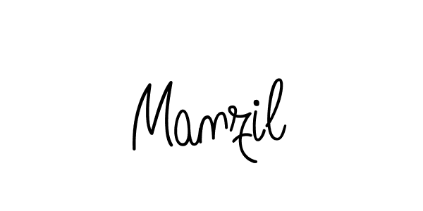 Manzil stylish signature style. Best Handwritten Sign (Angelique-Rose-font-FFP) for my name. Handwritten Signature Collection Ideas for my name Manzil. Manzil signature style 5 images and pictures png