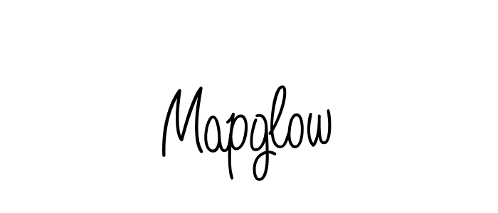 Design your own signature with our free online signature maker. With this signature software, you can create a handwritten (Angelique-Rose-font-FFP) signature for name Mapglow. Mapglow signature style 5 images and pictures png