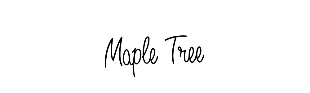 Maple Tree stylish signature style. Best Handwritten Sign (Angelique-Rose-font-FFP) for my name. Handwritten Signature Collection Ideas for my name Maple Tree. Maple Tree signature style 5 images and pictures png