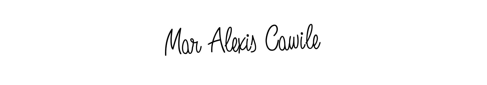 Once you've used our free online signature maker to create your best signature Angelique-Rose-font-FFP style, it's time to enjoy all of the benefits that Mar Alexis Cawile name signing documents. Mar Alexis Cawile signature style 5 images and pictures png