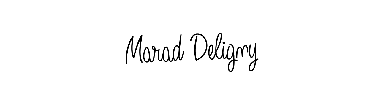 Design your own signature with our free online signature maker. With this signature software, you can create a handwritten (Angelique-Rose-font-FFP) signature for name Marad Deligny. Marad Deligny signature style 5 images and pictures png