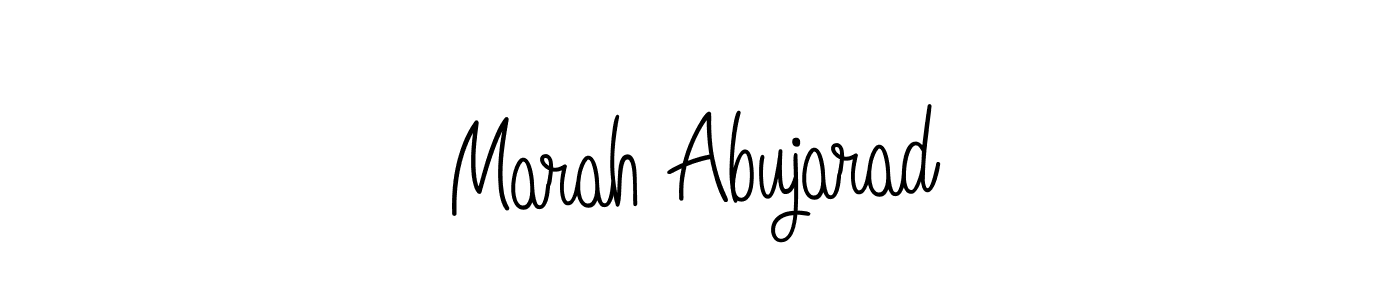 Similarly Angelique-Rose-font-FFP is the best handwritten signature design. Signature creator online .You can use it as an online autograph creator for name Marah Abujarad. Marah Abujarad signature style 5 images and pictures png