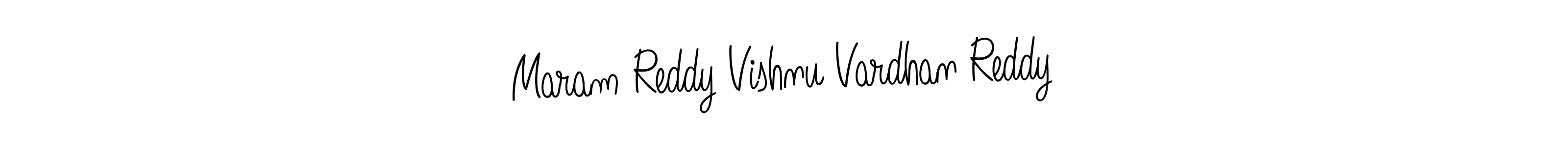 How to make Maram Reddy Vishnu Vardhan Reddy signature? Angelique-Rose-font-FFP is a professional autograph style. Create handwritten signature for Maram Reddy Vishnu Vardhan Reddy name. Maram Reddy Vishnu Vardhan Reddy signature style 5 images and pictures png