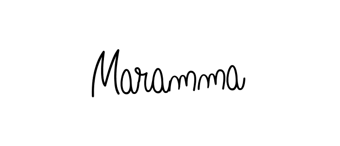 Also we have Maramma name is the best signature style. Create professional handwritten signature collection using Angelique-Rose-font-FFP autograph style. Maramma signature style 5 images and pictures png
