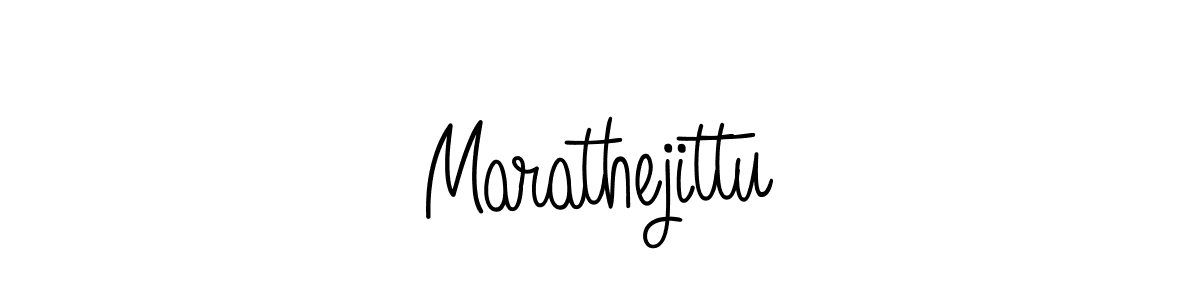 The best way (Angelique-Rose-font-FFP) to make a short signature is to pick only two or three words in your name. The name Marathejittu include a total of six letters. For converting this name. Marathejittu signature style 5 images and pictures png