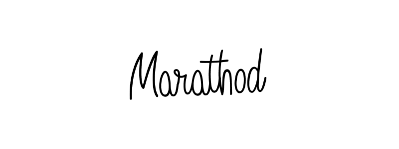 Also we have Marathod name is the best signature style. Create professional handwritten signature collection using Angelique-Rose-font-FFP autograph style. Marathod signature style 5 images and pictures png