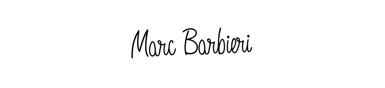 Also we have Marc Barbieri name is the best signature style. Create professional handwritten signature collection using Angelique-Rose-font-FFP autograph style. Marc Barbieri signature style 5 images and pictures png