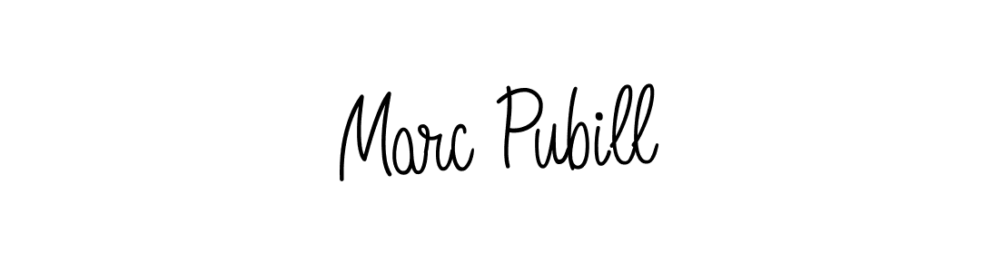 Design your own signature with our free online signature maker. With this signature software, you can create a handwritten (Angelique-Rose-font-FFP) signature for name Marc Pubill. Marc Pubill signature style 5 images and pictures png
