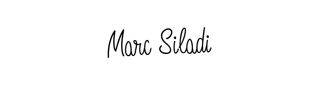 Create a beautiful signature design for name Marc Siladi. With this signature (Angelique-Rose-font-FFP) fonts, you can make a handwritten signature for free. Marc Siladi signature style 5 images and pictures png