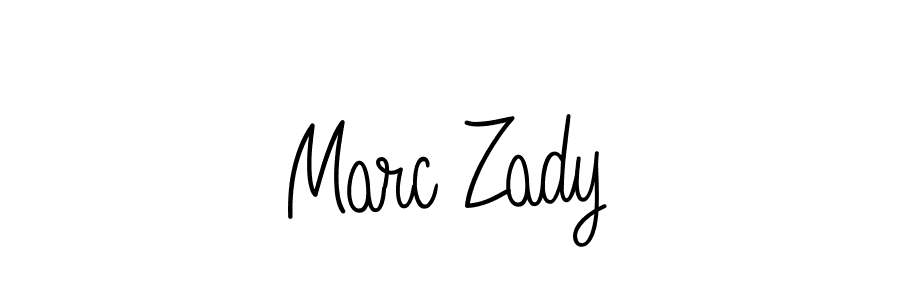 Make a beautiful signature design for name Marc Zady. With this signature (Angelique-Rose-font-FFP) style, you can create a handwritten signature for free. Marc Zady signature style 5 images and pictures png