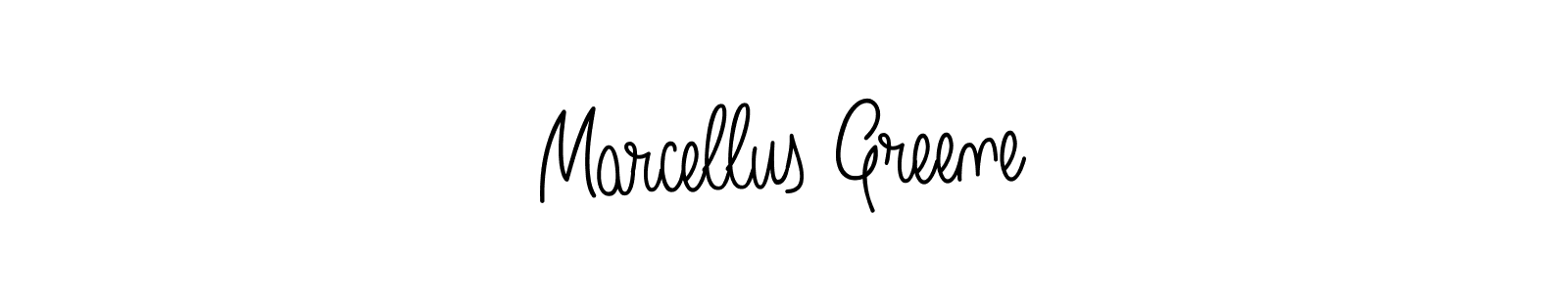 Make a beautiful signature design for name Marcellus Greene. With this signature (Angelique-Rose-font-FFP) style, you can create a handwritten signature for free. Marcellus Greene signature style 5 images and pictures png