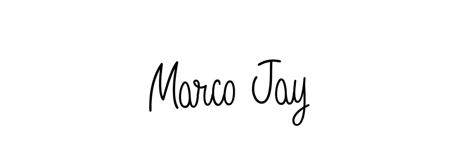 Create a beautiful signature design for name Marco Jay. With this signature (Angelique-Rose-font-FFP) fonts, you can make a handwritten signature for free. Marco Jay signature style 5 images and pictures png