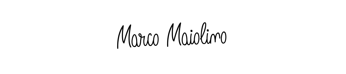 Also we have Marco Maiolino name is the best signature style. Create professional handwritten signature collection using Angelique-Rose-font-FFP autograph style. Marco Maiolino signature style 5 images and pictures png