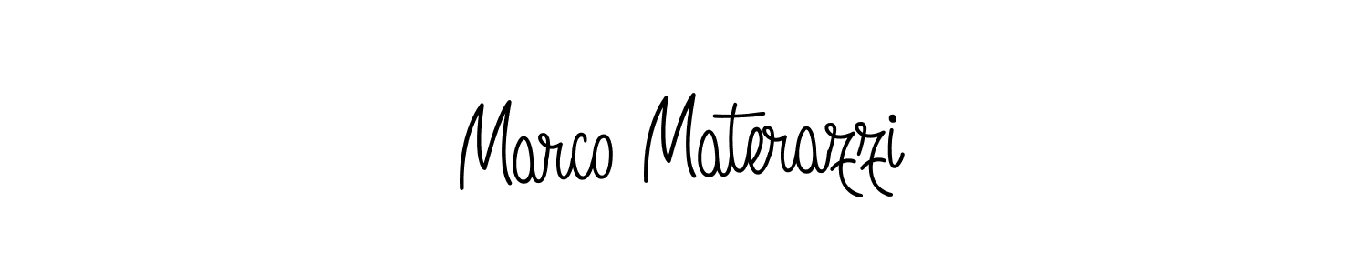 Design your own signature with our free online signature maker. With this signature software, you can create a handwritten (Angelique-Rose-font-FFP) signature for name Marco Materazzi. Marco Materazzi signature style 5 images and pictures png