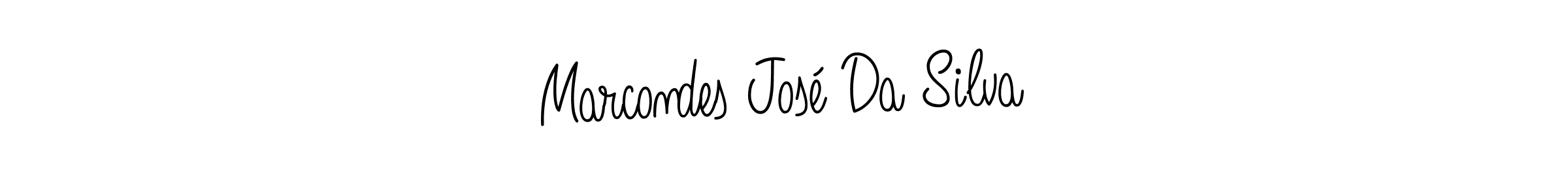 Marcondes José Da Silva stylish signature style. Best Handwritten Sign (Angelique-Rose-font-FFP) for my name. Handwritten Signature Collection Ideas for my name Marcondes José Da Silva. Marcondes José Da Silva signature style 5 images and pictures png