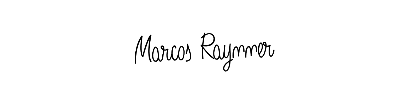 Design your own signature with our free online signature maker. With this signature software, you can create a handwritten (Angelique-Rose-font-FFP) signature for name Marcos Raynner. Marcos Raynner signature style 5 images and pictures png