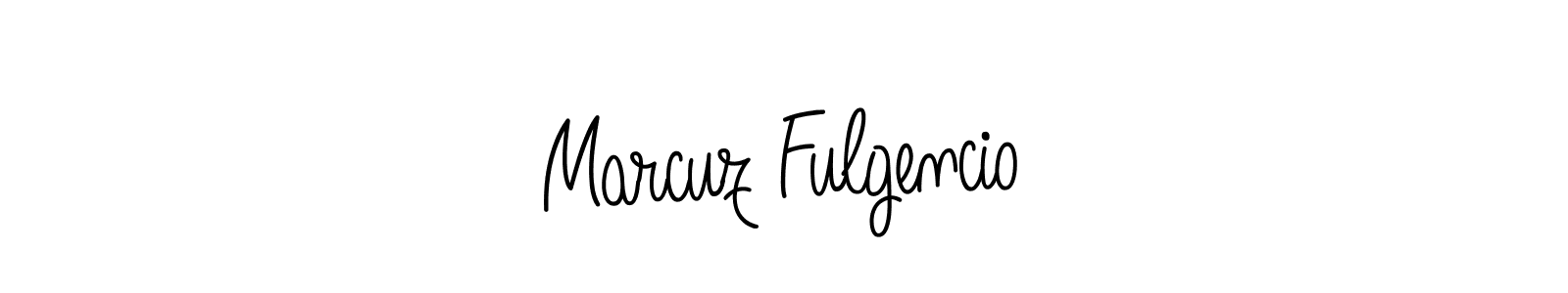 Make a beautiful signature design for name Marcuz Fulgencio. Use this online signature maker to create a handwritten signature for free. Marcuz Fulgencio signature style 5 images and pictures png