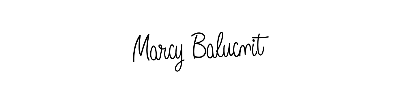 How to make Marcy Balucnit signature? Angelique-Rose-font-FFP is a professional autograph style. Create handwritten signature for Marcy Balucnit name. Marcy Balucnit signature style 5 images and pictures png