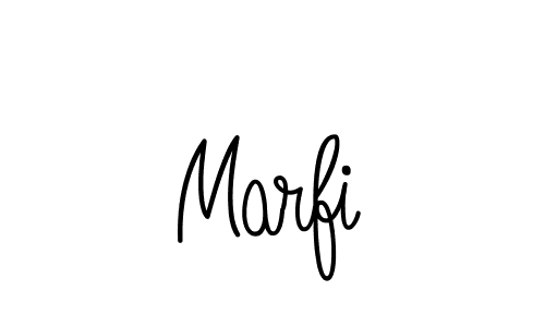 Best and Professional Signature Style for Marfi. Angelique-Rose-font-FFP Best Signature Style Collection. Marfi signature style 5 images and pictures png