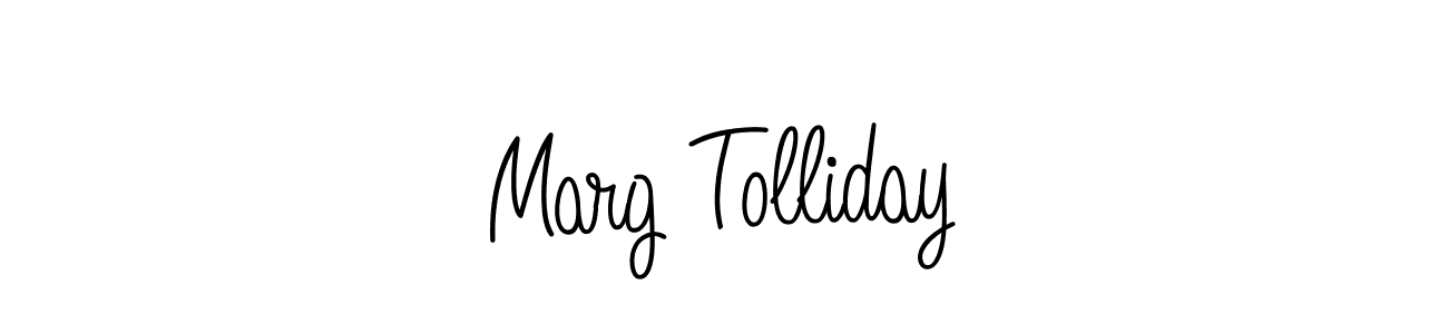 Angelique-Rose-font-FFP is a professional signature style that is perfect for those who want to add a touch of class to their signature. It is also a great choice for those who want to make their signature more unique. Get Marg Tolliday name to fancy signature for free. Marg Tolliday signature style 5 images and pictures png