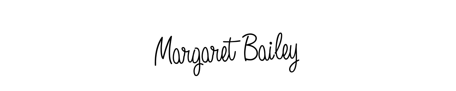 Design your own signature with our free online signature maker. With this signature software, you can create a handwritten (Angelique-Rose-font-FFP) signature for name Margaret Bailey. Margaret Bailey signature style 5 images and pictures png