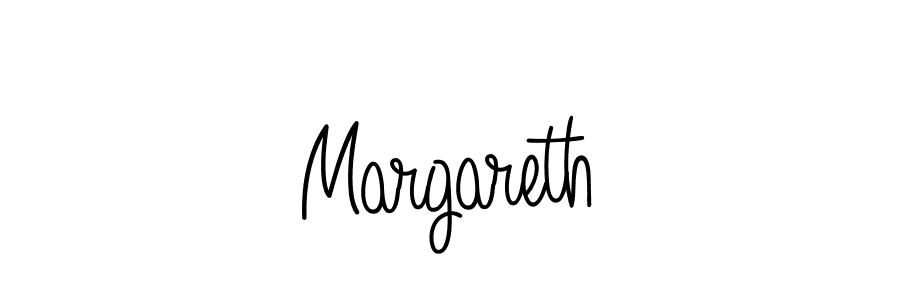 Use a signature maker to create a handwritten signature online. With this signature software, you can design (Angelique-Rose-font-FFP) your own signature for name Margareth. Margareth signature style 5 images and pictures png