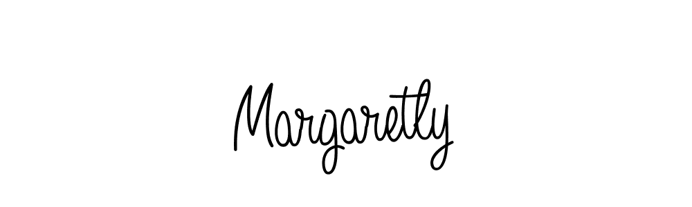 Design your own signature with our free online signature maker. With this signature software, you can create a handwritten (Angelique-Rose-font-FFP) signature for name Margaretly. Margaretly signature style 5 images and pictures png