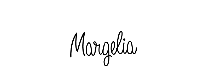 Use a signature maker to create a handwritten signature online. With this signature software, you can design (Angelique-Rose-font-FFP) your own signature for name Margelia. Margelia signature style 5 images and pictures png