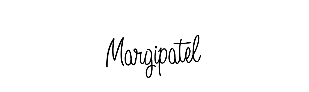 Use a signature maker to create a handwritten signature online. With this signature software, you can design (Angelique-Rose-font-FFP) your own signature for name Margipatel. Margipatel signature style 5 images and pictures png
