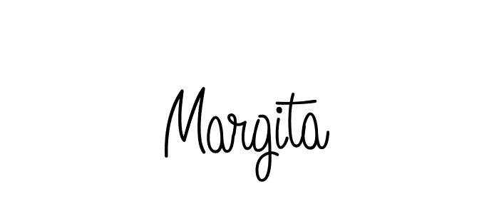 Create a beautiful signature design for name Margita. With this signature (Angelique-Rose-font-FFP) fonts, you can make a handwritten signature for free. Margita signature style 5 images and pictures png