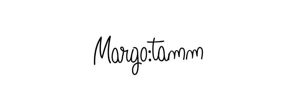 The best way (Angelique-Rose-font-FFP) to make a short signature is to pick only two or three words in your name. The name Margo:tamm include a total of six letters. For converting this name. Margo:tamm signature style 5 images and pictures png