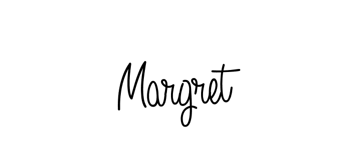 Also we have Margret name is the best signature style. Create professional handwritten signature collection using Angelique-Rose-font-FFP autograph style. Margret signature style 5 images and pictures png