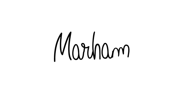 Also we have Marham name is the best signature style. Create professional handwritten signature collection using Angelique-Rose-font-FFP autograph style. Marham signature style 5 images and pictures png