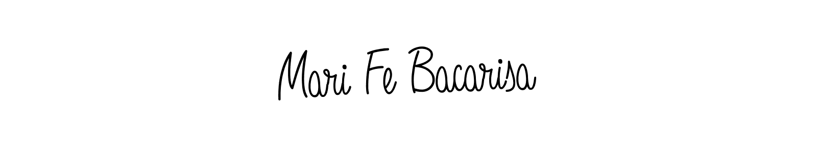 This is the best signature style for the Mari Fe Bacarisa name. Also you like these signature font (Angelique-Rose-font-FFP). Mix name signature. Mari Fe Bacarisa signature style 5 images and pictures png