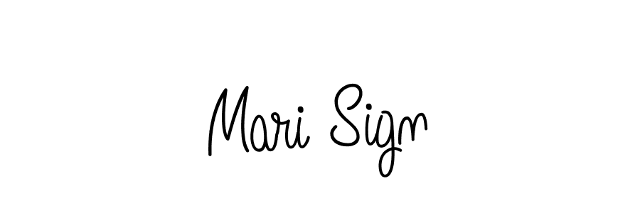 Make a beautiful signature design for name Mari Sign. Use this online signature maker to create a handwritten signature for free. Mari Sign signature style 5 images and pictures png